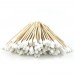 100 Pc Cotton Swab Applicator Q-tip Swabs 6" Extra Long Wood Handle - US SELLER